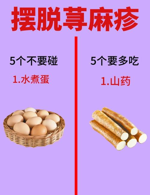 荨麻疹有什么不能吃