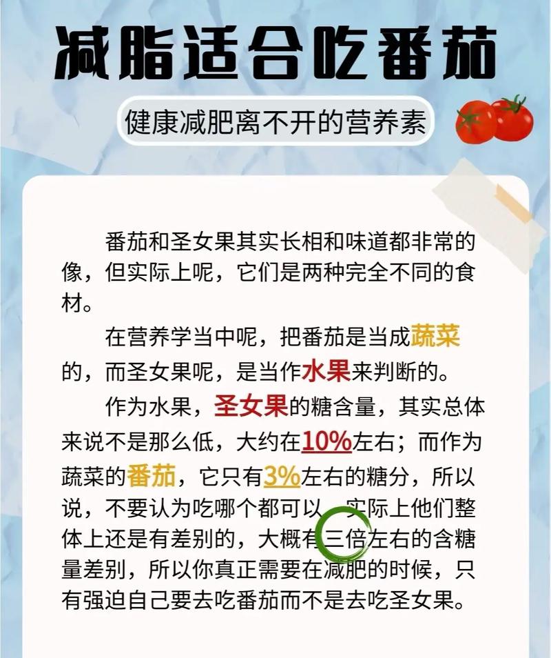 什么时候吃西红柿减肥效果好