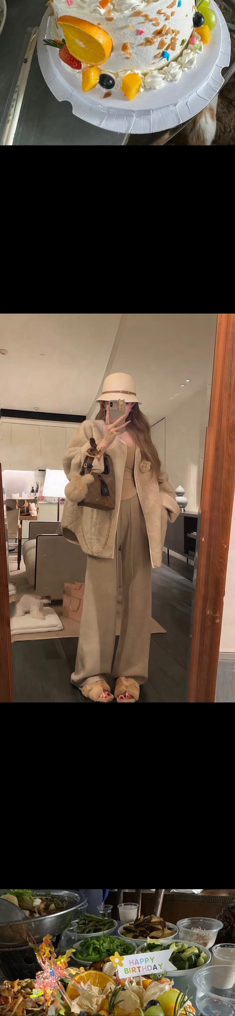 开衫毛外套怎么搭配衣服