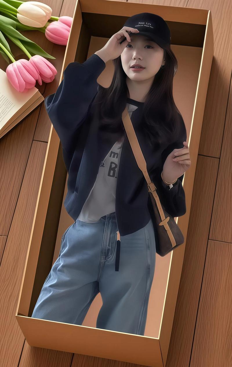 女士短宽松外套怎么搭配图片