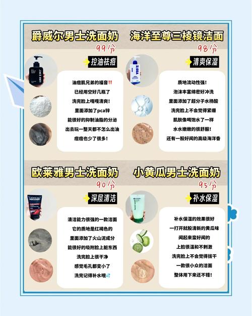 混合肌怎么选洗面奶