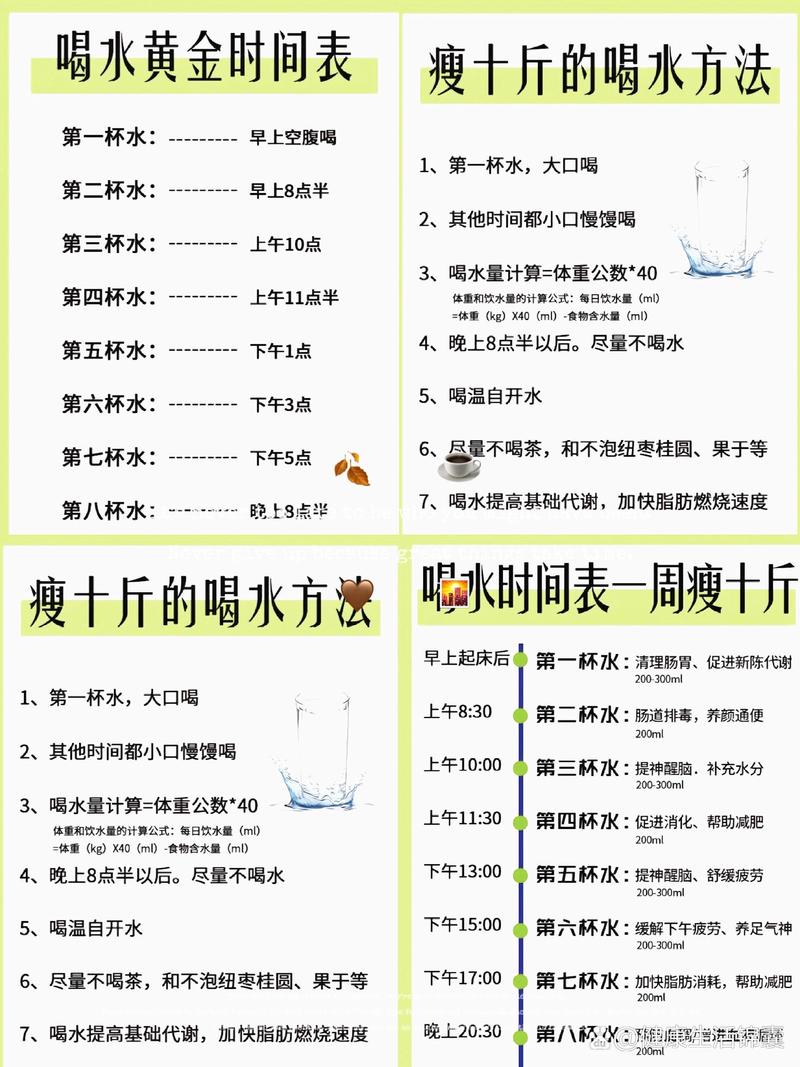 减肥运动后喝什么水