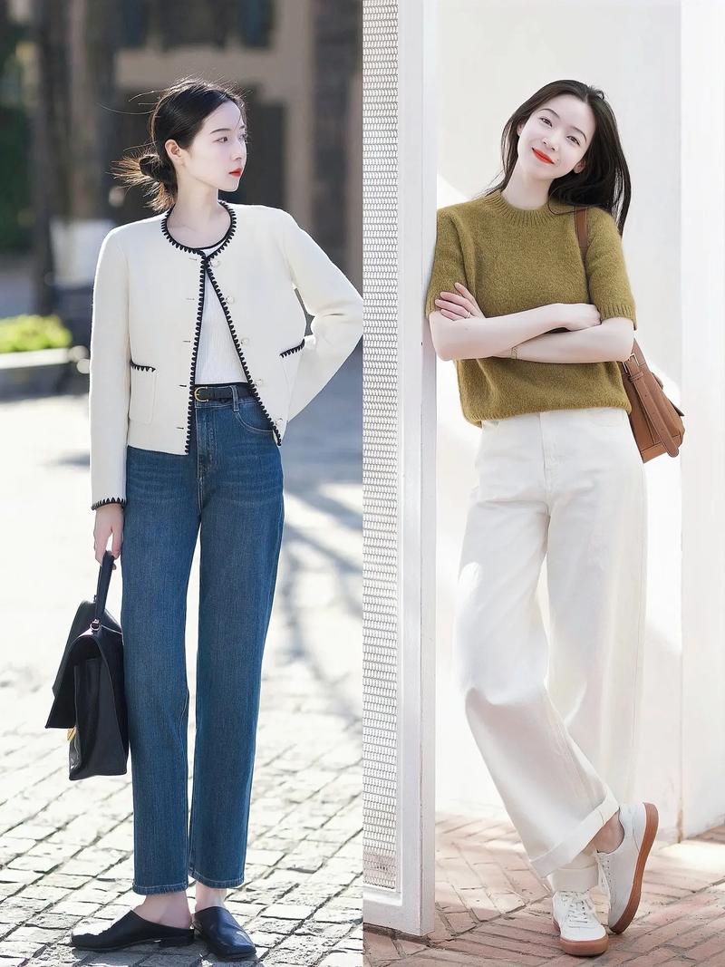 牛仔裤怎么搭配衣服颜色的衣服好看图片大全