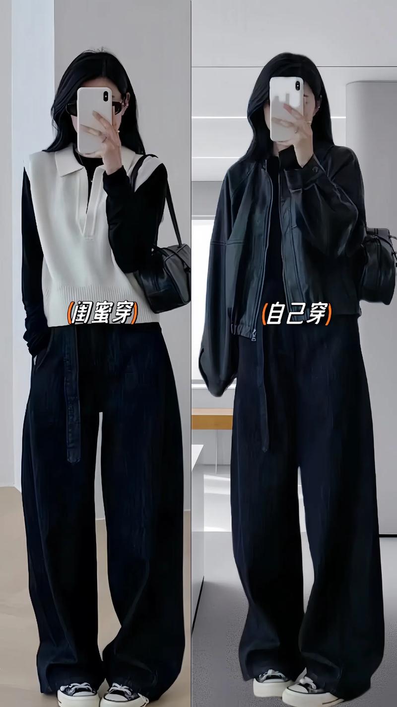 黑色短款呢上衣怎么搭配图片大全