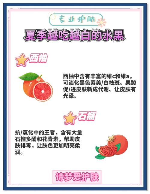 什么水果可以减肥美白