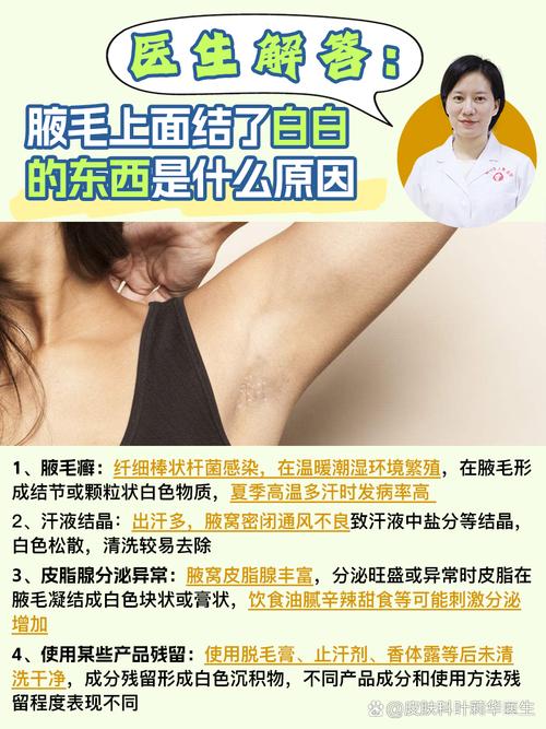 腋窝为什么会长毛