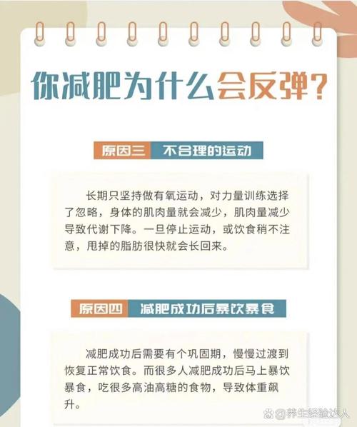 减肥之后为什么会反弹