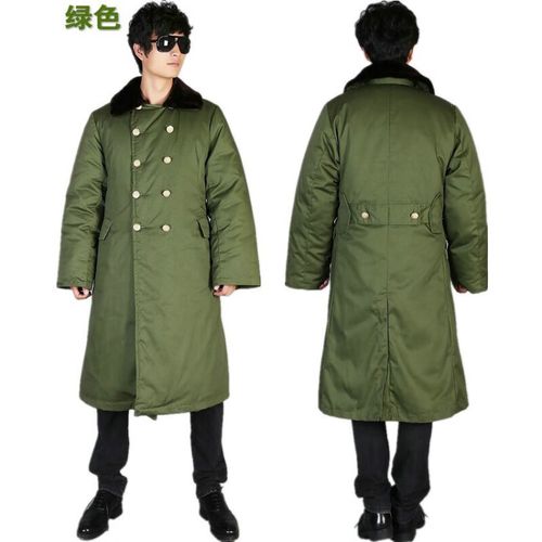 军绿色男款风衣怎么搭配图片