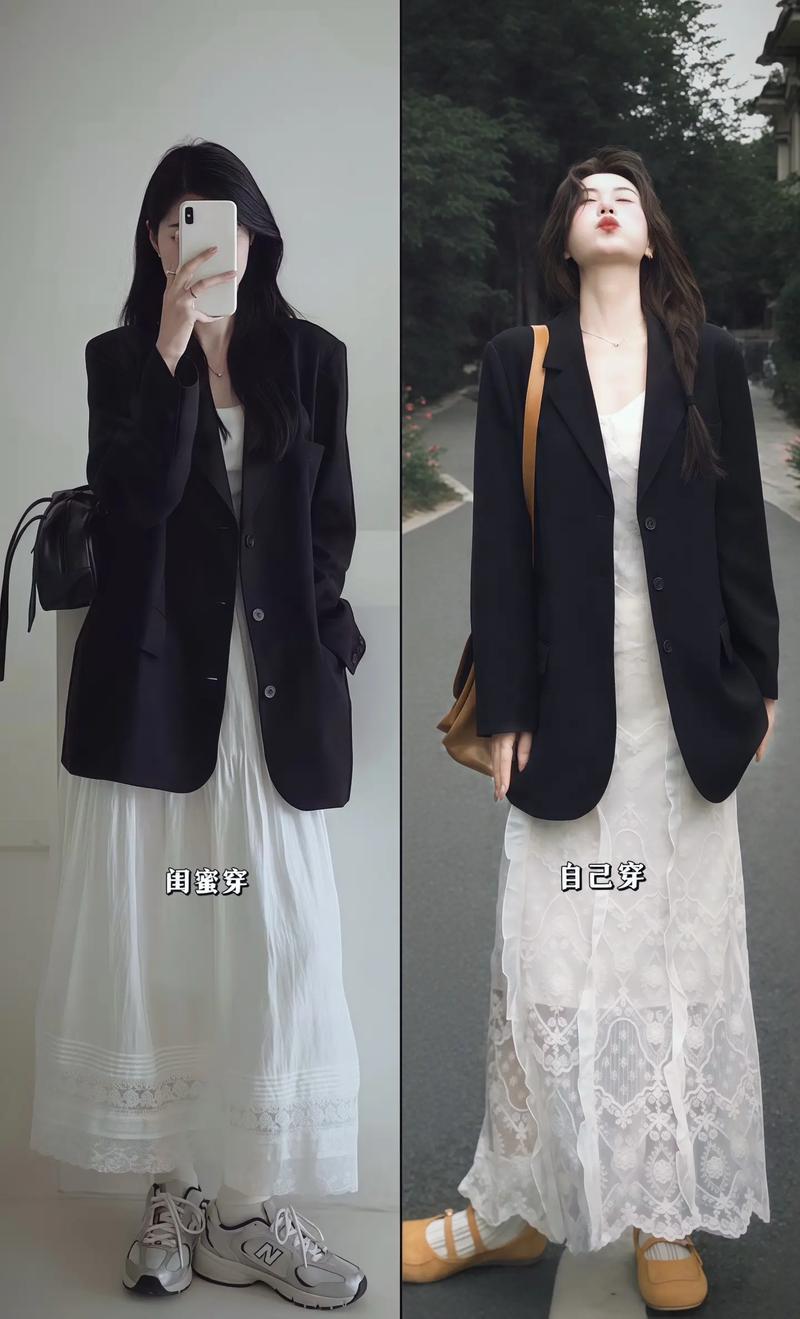 蕾丝连衣裙外面怎么搭配外套好看吗
