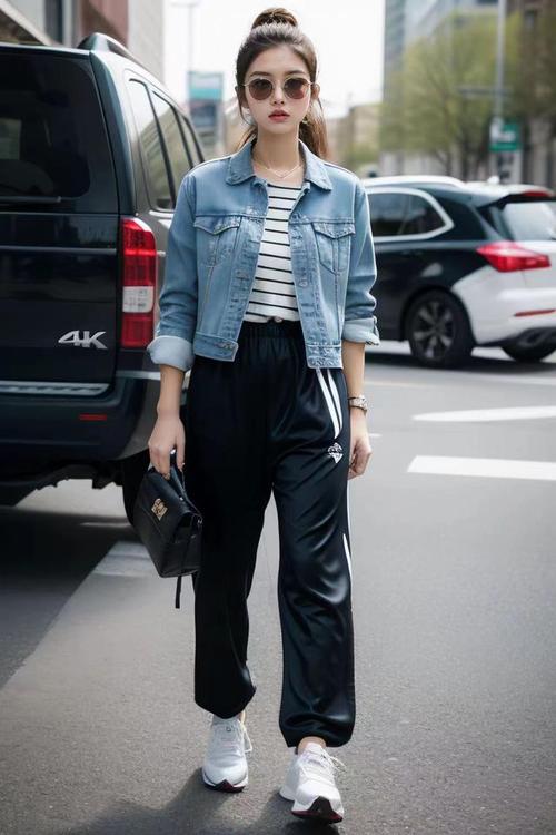 女牛仔外套配什么裤子