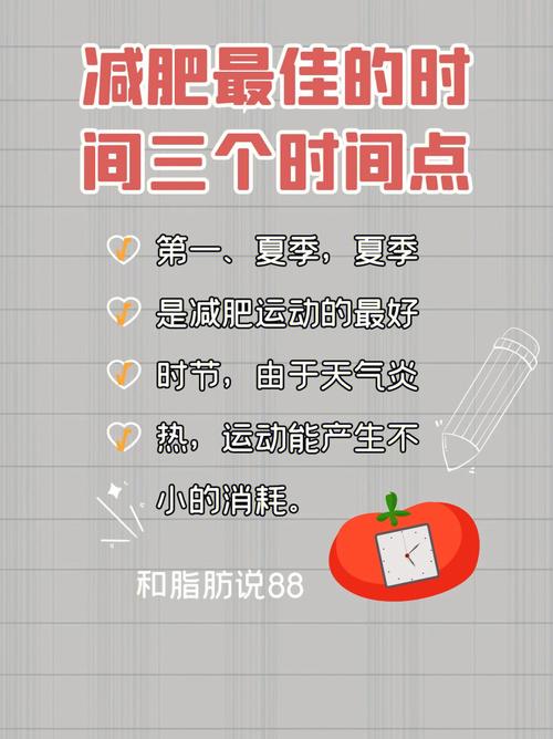 运动减肥什么时间最好