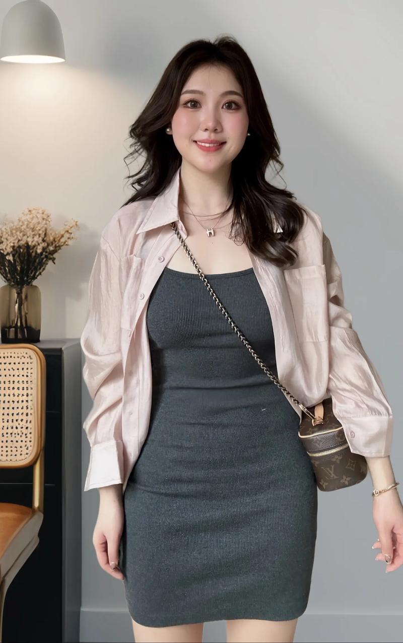 微胖的女士怎么搭配衣服