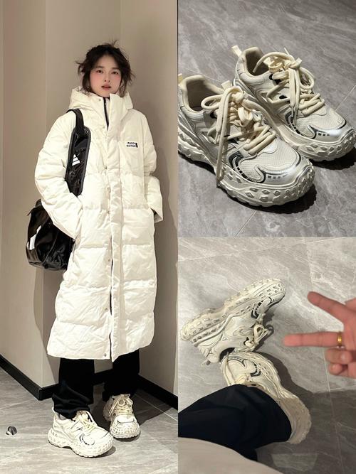 女生长羽绒服怎么搭配鞋子好看图片欣赏