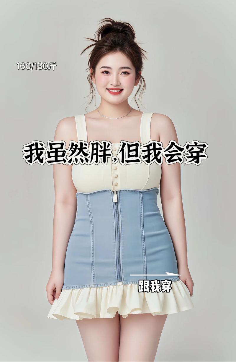 胖胖女孩怎么搭配衣服显瘦