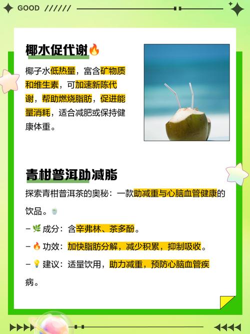 每天喝什么能减肥