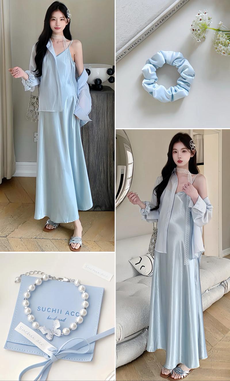 吊带裙怎么搭配衣服
