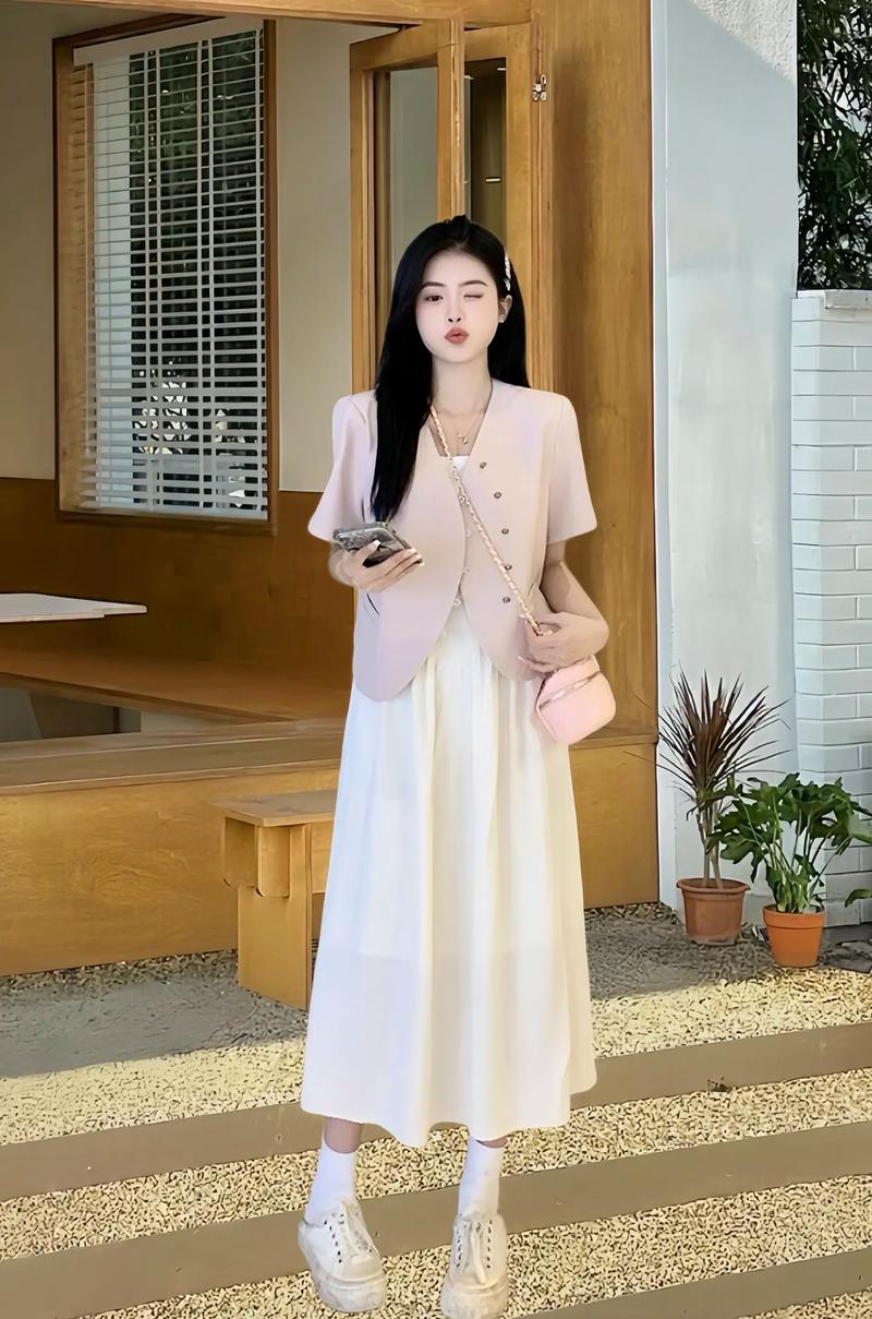 吊带裙怎么搭配衣服