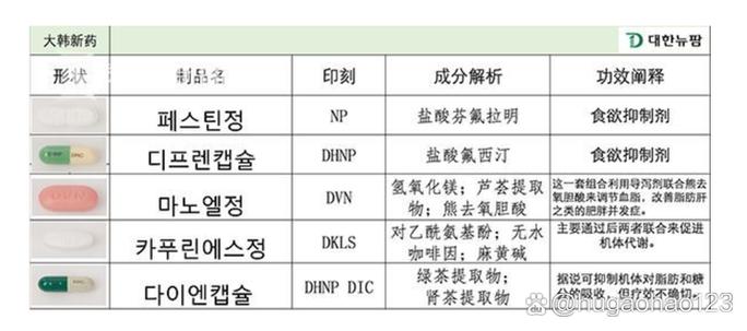 减肥药中的成分是什么
