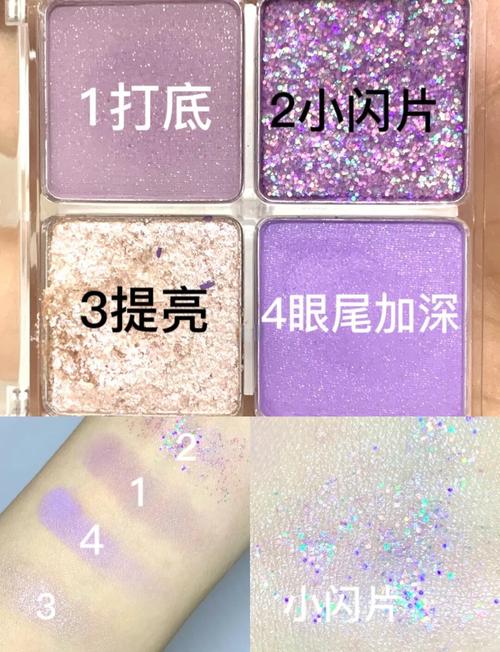 紫色眼妆怎么搭配