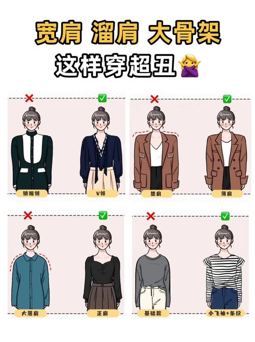 肩膀宽怎么搭配