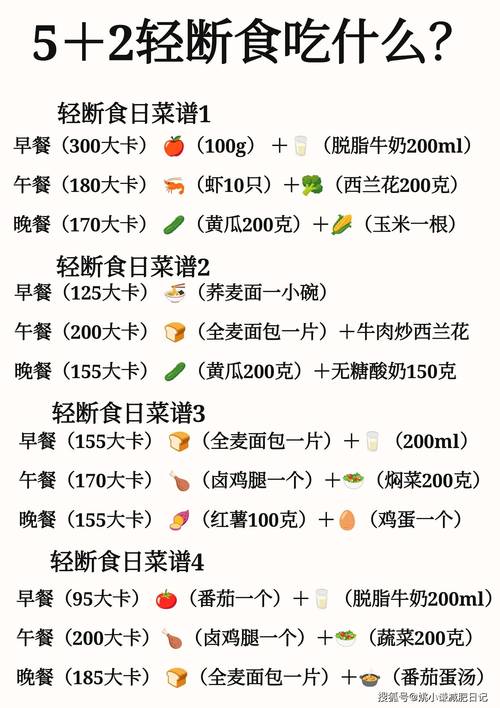 绝食减肥期间都可以吃什么