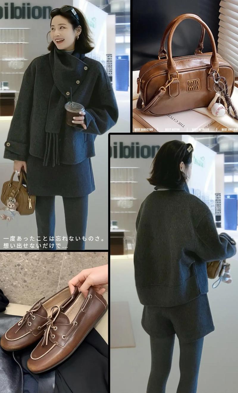 女短妮子大衣怎么搭配什么围巾好看图片搜索