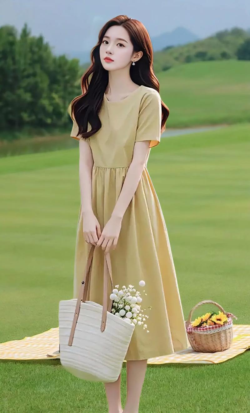 什么颜色的裙子显白