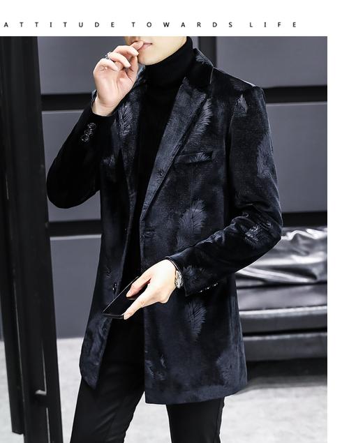 男士长款黑色大衣怎么搭配什么裤子