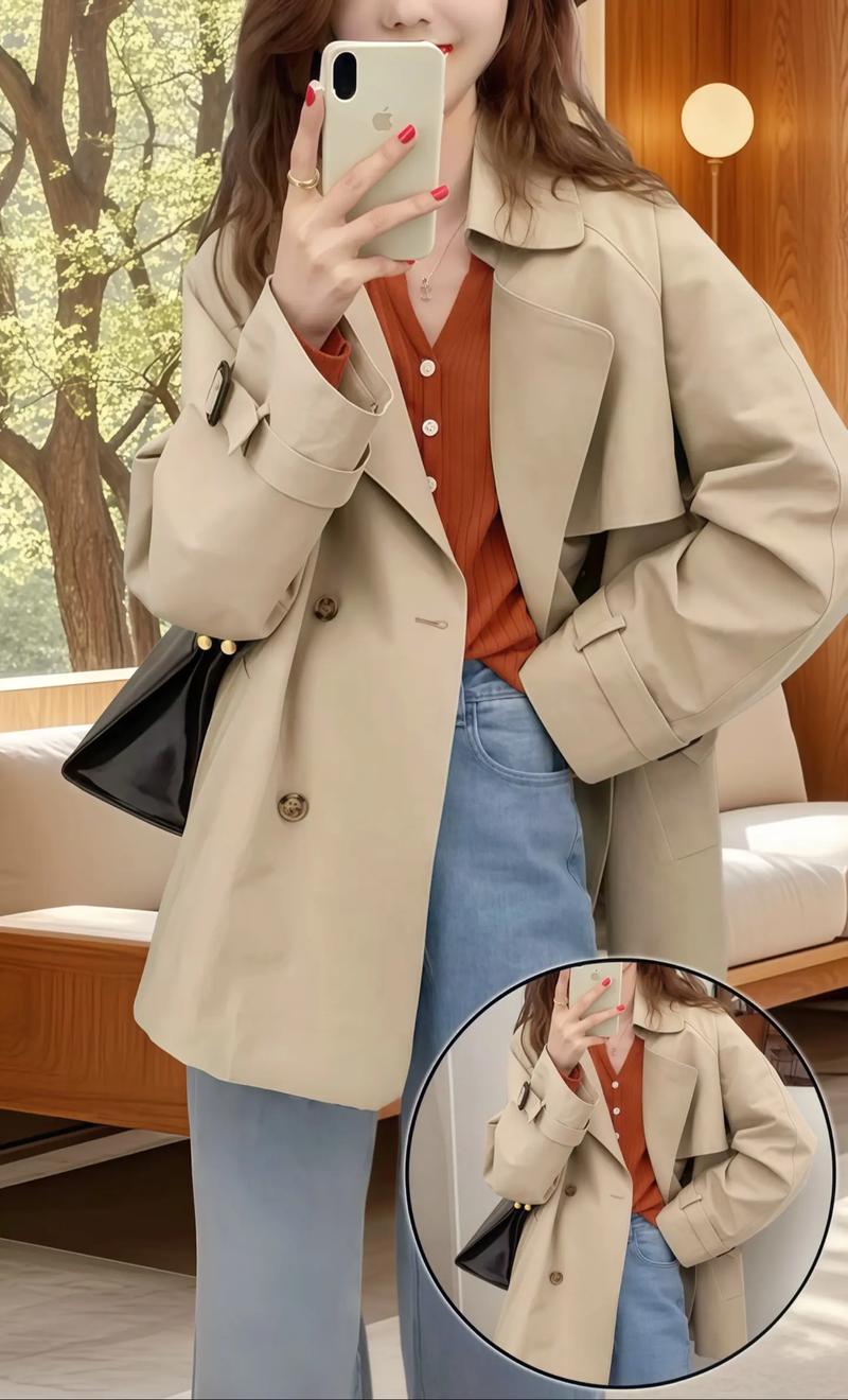 外套有点小怎么搭配衣服