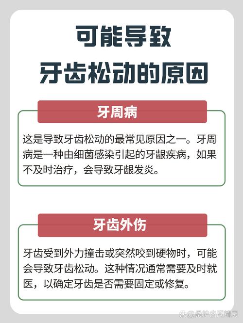大牙松动是什么原因