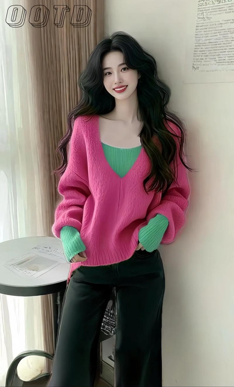 玫红色的衣服怎么搭配