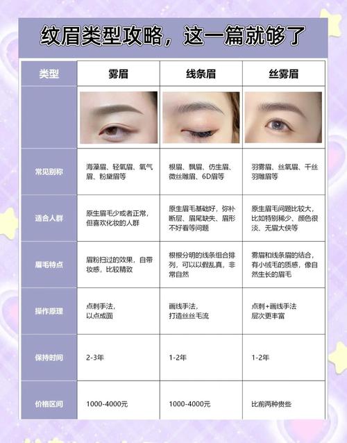 纹眉什么价格