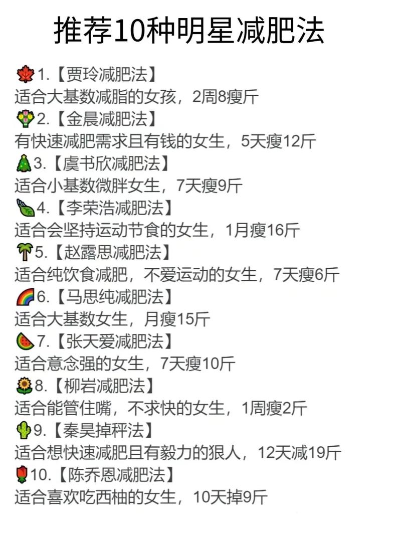 什么方法能减肥