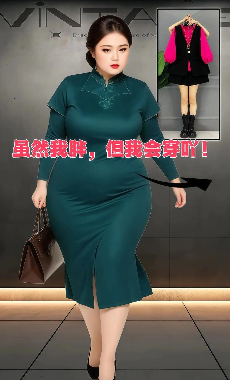 上身肥的人怎么搭配
