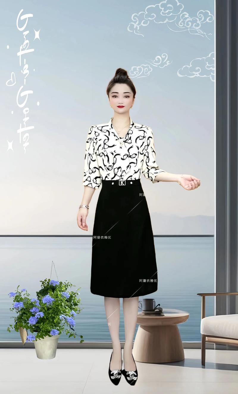 黑白条纹群子怎么搭配什么外套