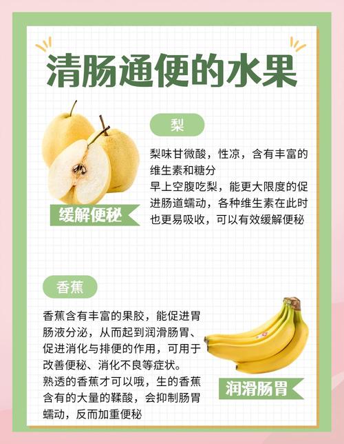 便秘适合吃什么水果