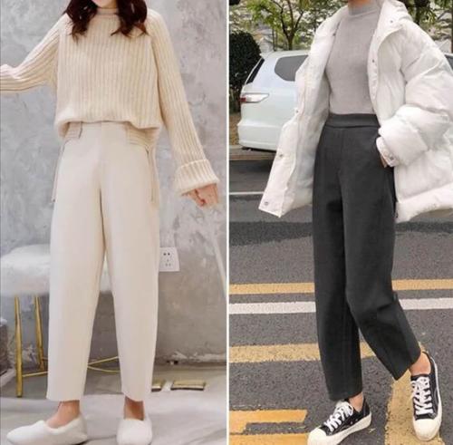 小腿粗的女生冬天应该怎么搭配衣服图片