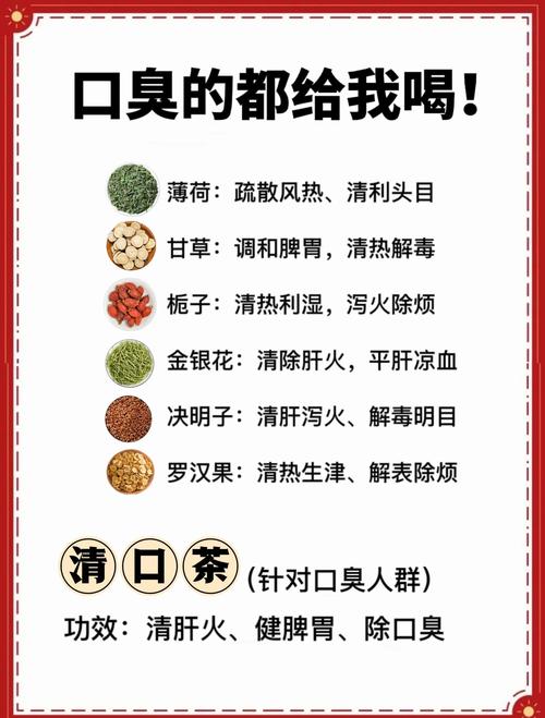 去口臭喝什么茶好