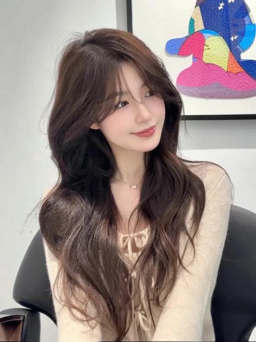 长发留什么刘海好看