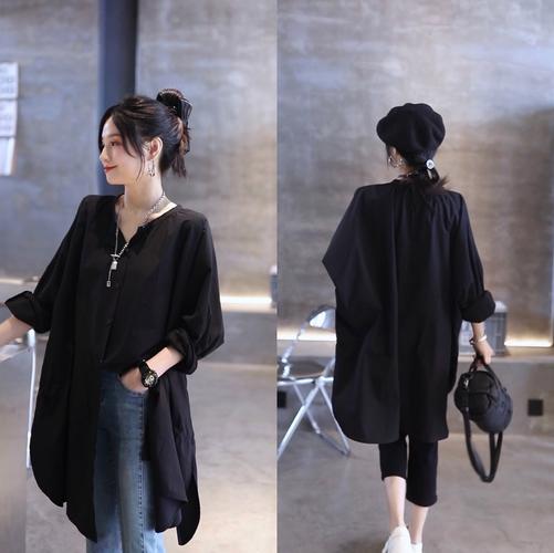 宽松长衣服 怎么搭配图片欣赏