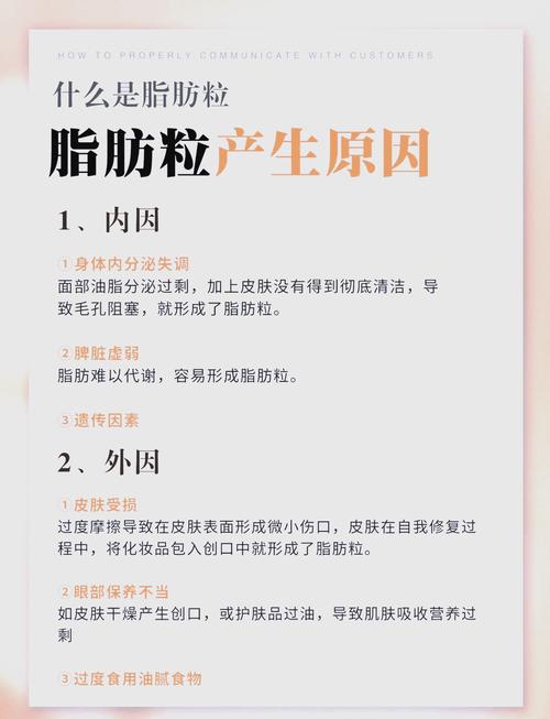 为什么要长脂肪粒