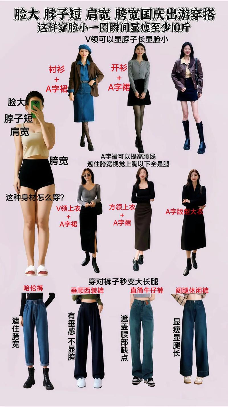 肩宽怎么穿衣搭配图片欣赏
