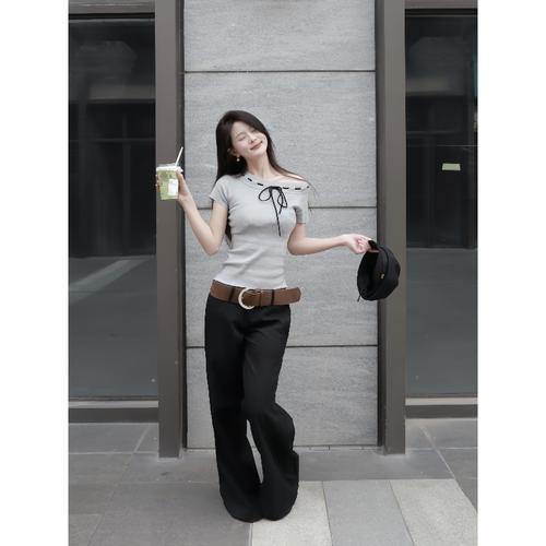 灰色短裤怎么搭配衣服好看图片女生图片欣赏