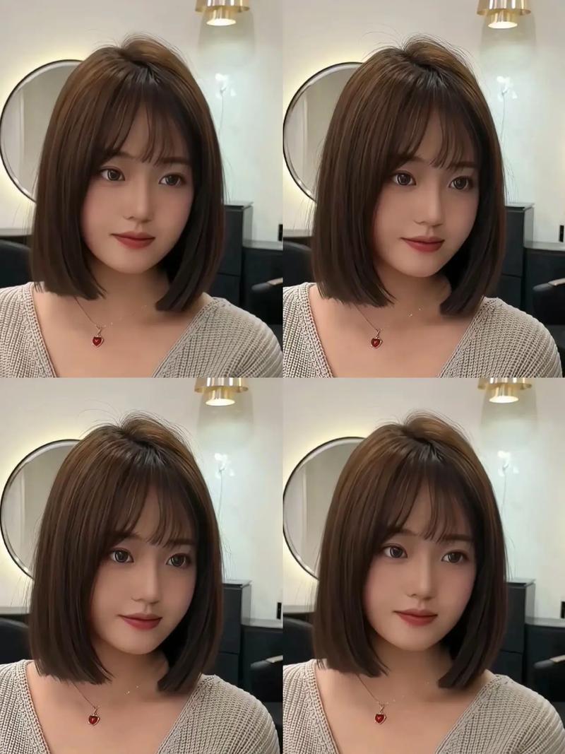 胖脸女孩适合什么发型