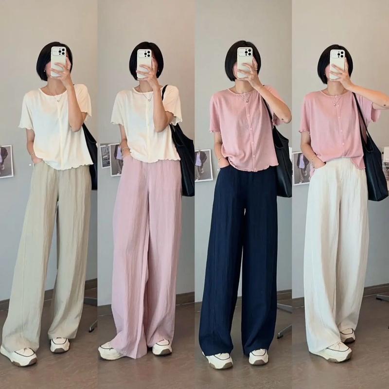 棉麻裤子配什么鞋子