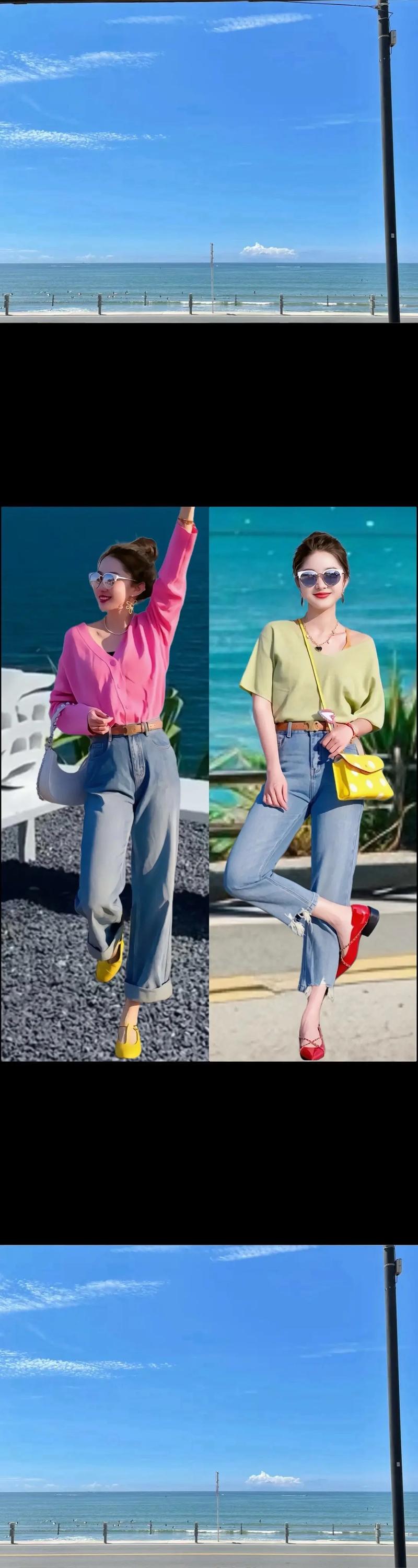 服装搭配怎么拍好看图片