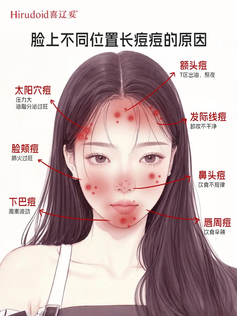脸上长豆是什么原因