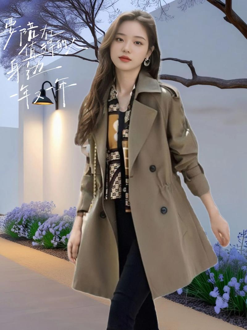 超长女风衣怎么搭配图片