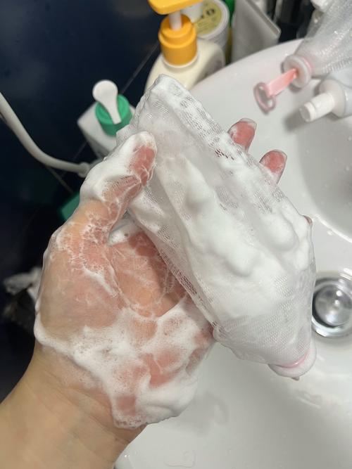 洗面奶打泡网怎么用