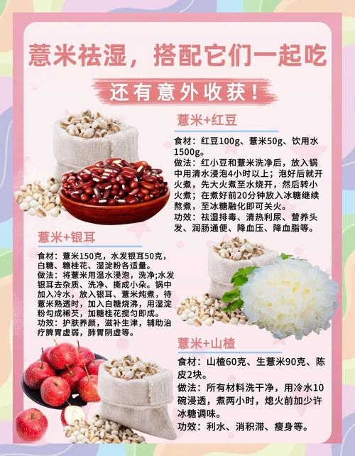 薏米和什么一起吃减肥